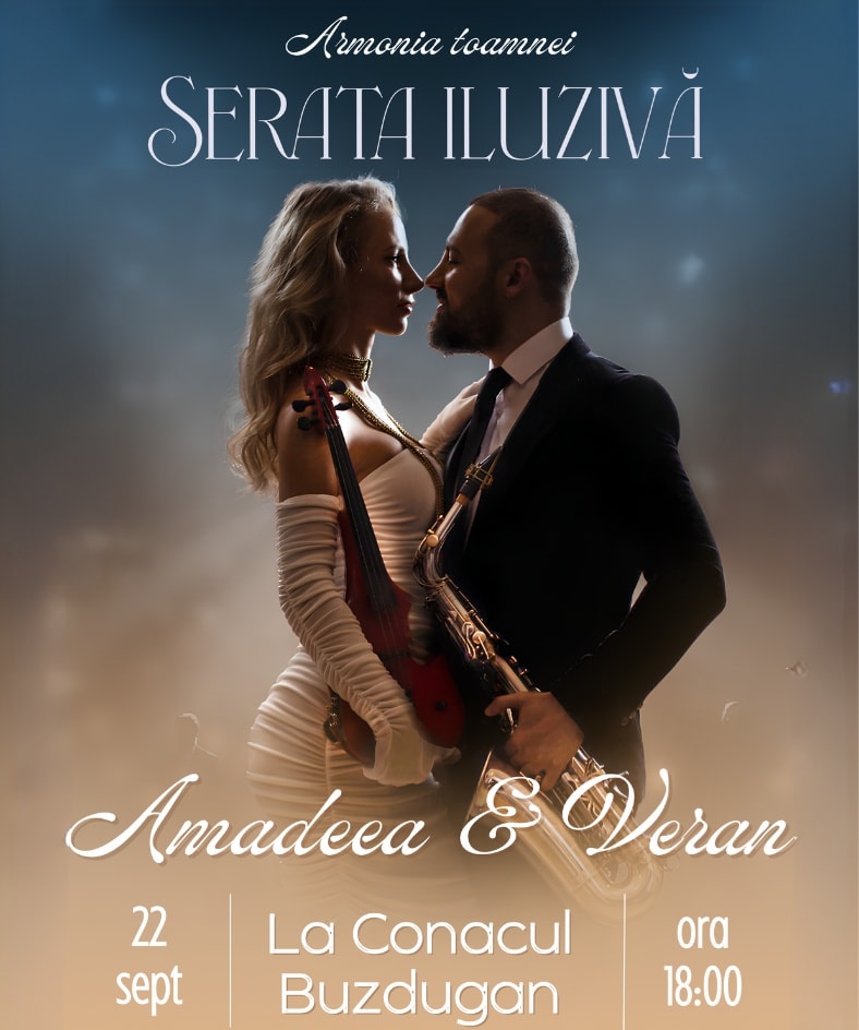 Eveniment public concert serată Bacau Romania Conacul Buzdugan