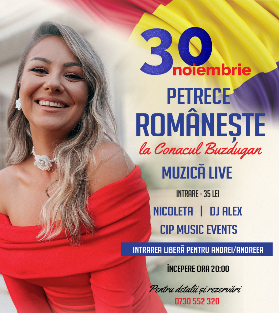 Petrece Românește la Conacul Buzdugan