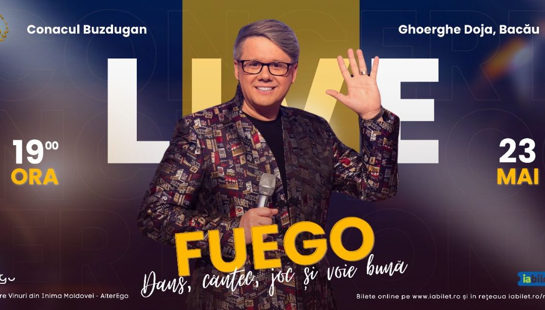 Concert Fuego – Dans, cântec, joc și voie bună