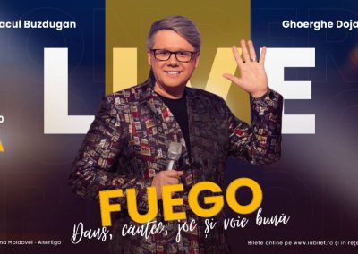 Concert Fuego – Dans, cântec, joc și voie bună