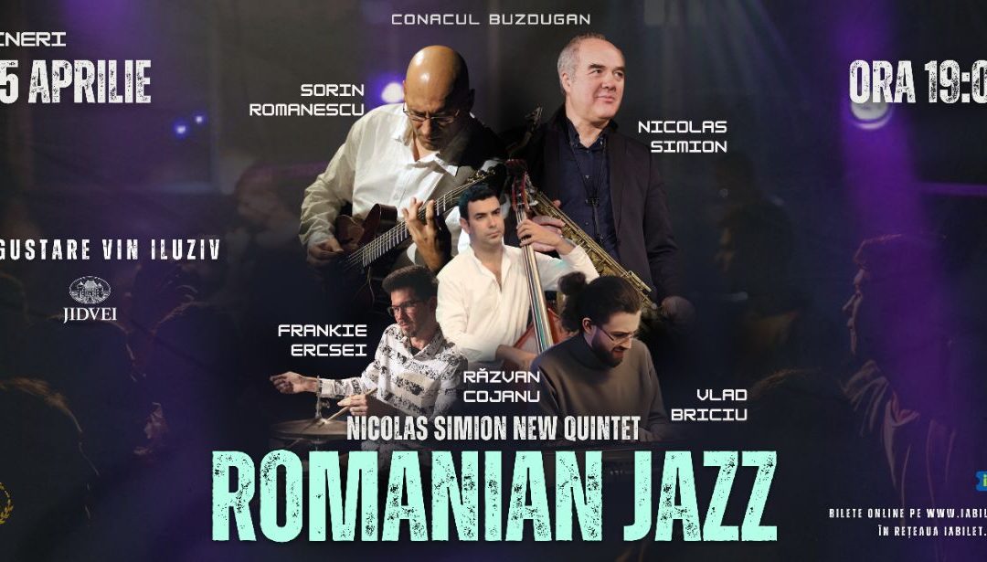 Concert Romanian Jazz – Nicolas Simion Quintet
